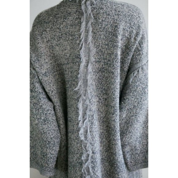 Chloé Thick Knit Boho Lagen Look LArge Toggle Button Massive Pockets Sweater L - Picture 10 of 12